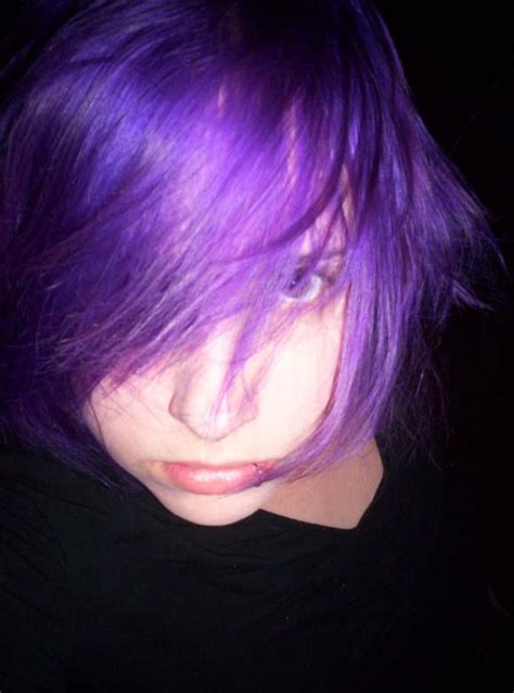 my purple hair by kractdevi on deviantart
