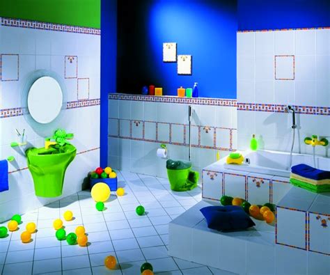 The bathroom must be functional and playful at once. 15 New and Unique Kids Bathroom Ideas - Qnud