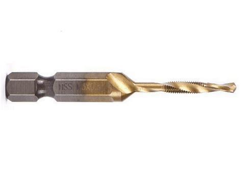 Combination Drill Tap Titanium Coated Hss All Sizes Low Cost Wire