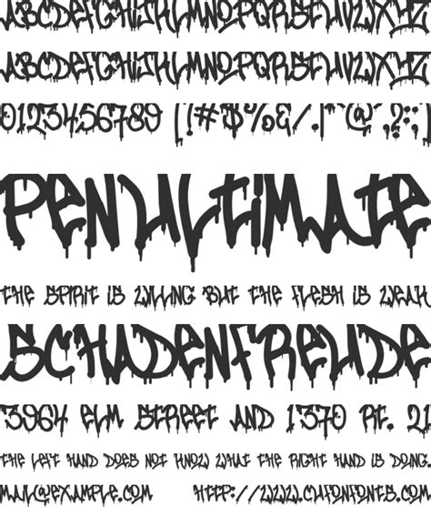 Zombies Coming Graffiti Font Download Free For Desktop And Webfont