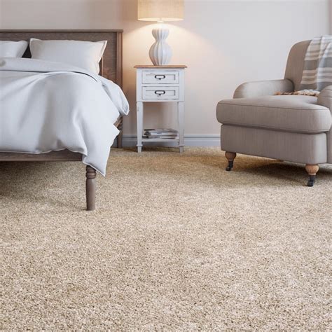 Beige Bedroom Stain Resistant Indoor Carpet Carpet The Home Depot