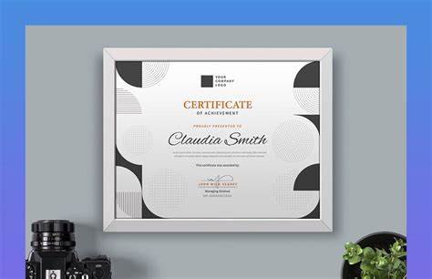 20 Most Creative Certificate Design Templates Modern Styles For 2021