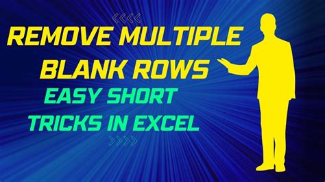 How To Remove Multiple Cell In Excel Excel Short Youtube