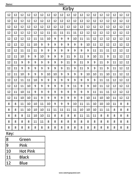 Free printable beginner color by number for toddlers, preschool or kindergarten children. 42 Math Worksheets Hidden Picture | Coloring pages ...
