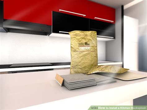 How to install a kitchen tile backsplash. How to Install a Kitchen Backsplash (with Pictures) - wikiHow