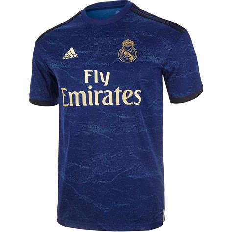 The team have always played at home in white, earning themselves the nickname of the 'merengues' or meringues in english. 2019/20 Kids adidas Real Madrid Away Jersey - Soccer Master