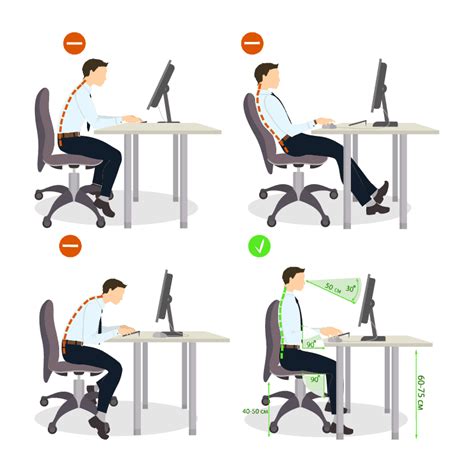 A good office chair is going to help you maintain a neutral posture, which means sitting with your feet flat on the floor, your knees slightly higher than since that position will be slightly different for each person, the best way to find a neutral posture is with an adjustable chair — one that's as intuitive as. Proper Posture for Back Pain Relief | SpineOne | Denver ...