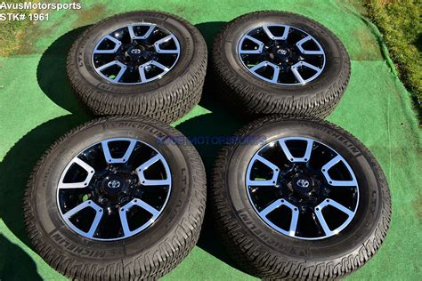 18 Toyota Tundra Off Road Oem Factory Wheels Tires Trd Offroad Sequoia