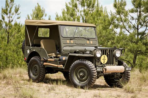Vintage 1951 Willys Jeep M38 For Military Enthusiasts