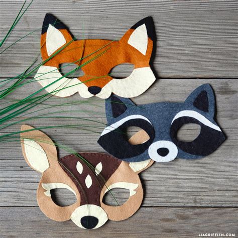 Felt Fox Mask Pattern