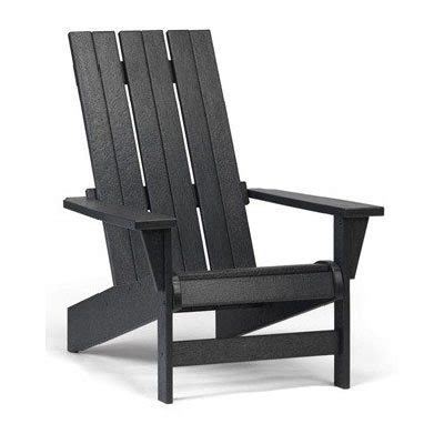 Black Plastic Adirondack Chairs 