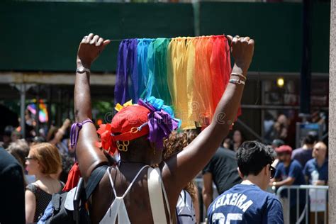 New York City Pride Parade Editorial Image Image Of Manhattan 95036145