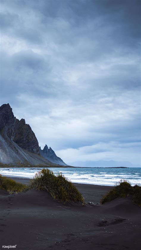 Download Premium Image Of View Of Icelands South Shore Mobile Phone