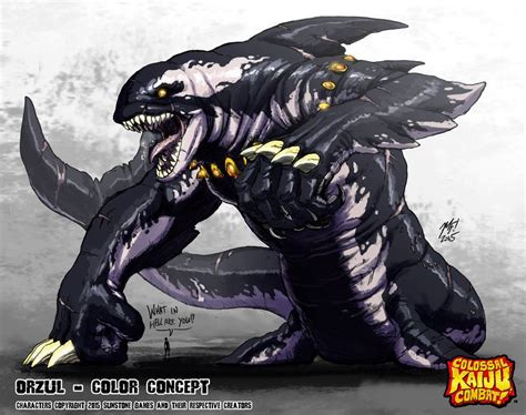 Colossal Kaiju Combat Orzul By KaijuSamurai Deviantart Com On