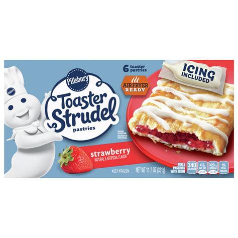 Save On Pillsbury Toaster Strudel Pastries Strawberry 6 Ct Order