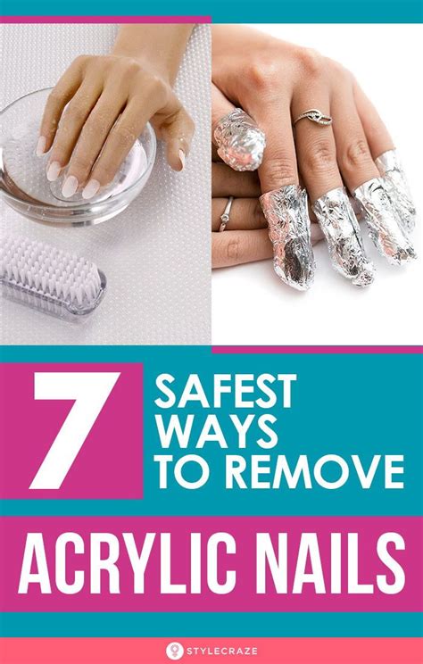 8 Best Way To Remove Acrylic Nails At Home Acrylic Nails Zone