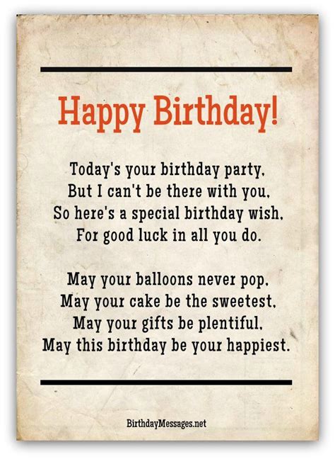 Happy Birthday Poems Page 2 Lindas Pin In Pinterest Birthday