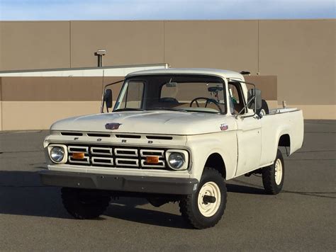1964 Ford F100 4wd For Sale On Bat Auctions Sold For 6830 On