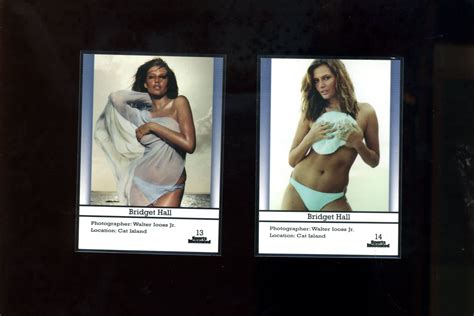 sports illustrated 2006 bridget hall swimsuit card 13 hot actress