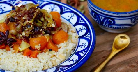 4,90 € les 125 g. Couscous rapide sucré salé tfaya au poulet - HerveCuisine.com