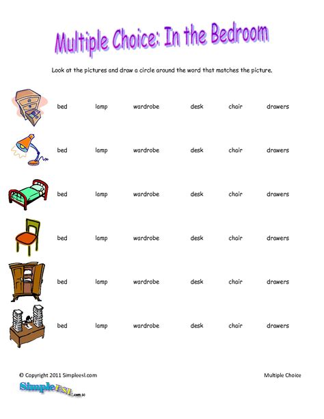 7 Best Images Of Free Printable Esl Vocabulary Worksheets Free