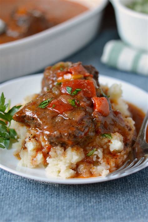 Serve it over crusty buns or mashed potatoes; Instant Pot Swiss Steak - Meatloaf and Melodrama