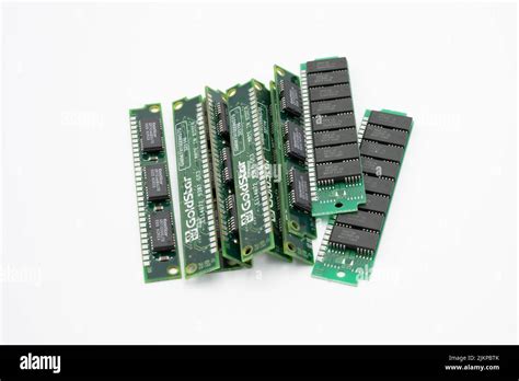 Old Computer Ram Memory Modules Stock Photo Alamy