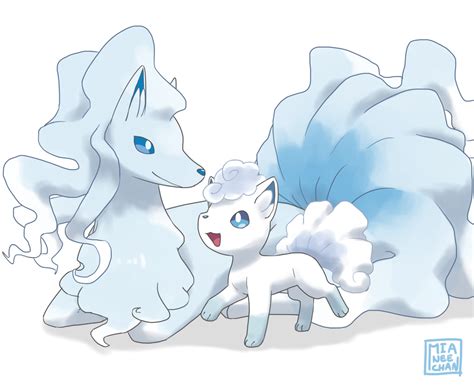 Mia Nee Chan Alola Vulpix And Ninetales Are So