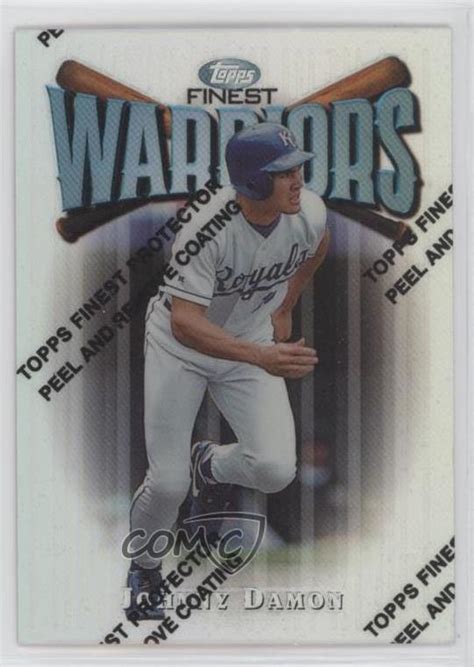 1997 Topps Finest Uncommon Silver Refractor 122 Johnny Damon For