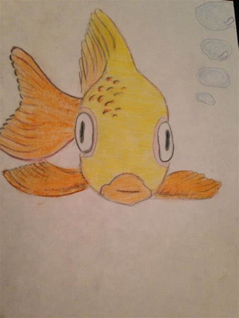 Colored Pencil Drawing Of A Fish Colored Pencil Drawing Pencil