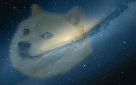 Galaxy Doge Wallpapers Wallpaper Cave