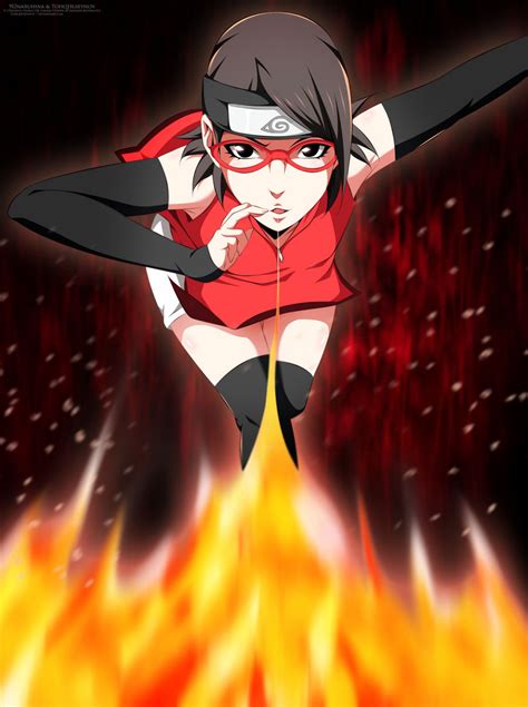 Sarada Uchiha Katon Gokakyu No Jutsu By Stayaliveplz On Deviantart