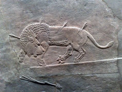 The Royal Lion Hunt Ancient Art Ancient Near East British Museum