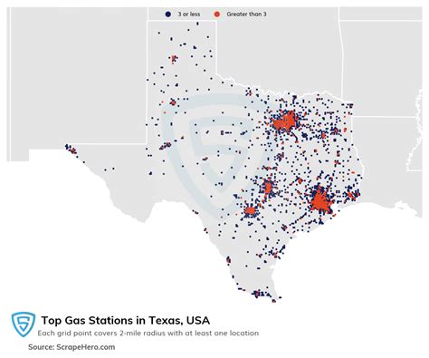 10 Largest Gas Stations In Texas In 2023 Based On Locations Scrapehero