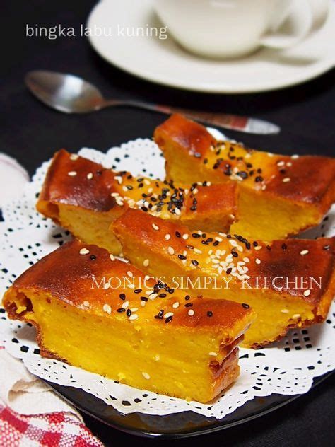 Resep kue pancong lumer, camilan tradisional buat teman kerja. Bingka Labu Kuning | Resep labu kuning, Resep, Labu