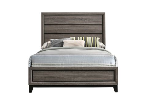 These items are shipped from and sold by different sellers. Full Panel Bed Grey Oak - Coaster Fine Furniture