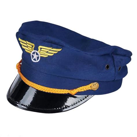 Pilot Hat Blue Wwings