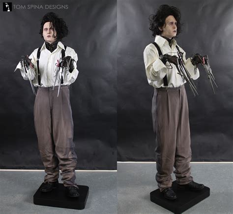 Edward Scissorhands Costume Display Tom Spina Designs Tom Spina Designs