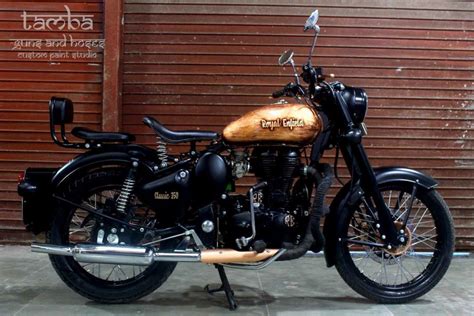 Take A Look At This Royal Enfield Classic 350 Tamba Copper Edition