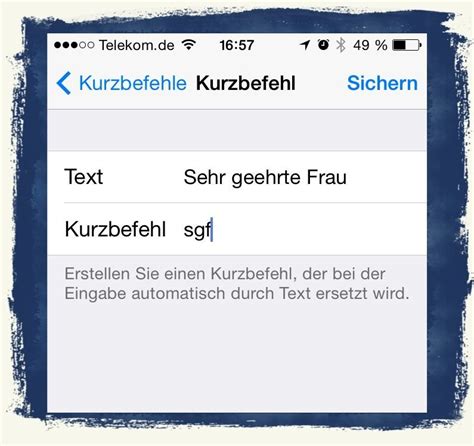 We did not find results for: iPhone: Textbausteine für schnelles Schreiben definieren