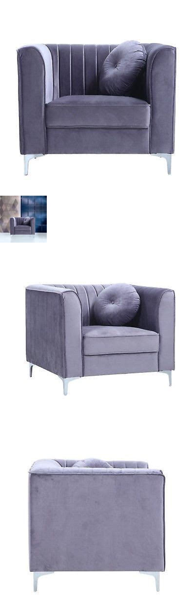 Traditional armchairs, made by master craftsmen. Chairs 54235: Modern Classic Plush Velvet Fabric Living ...