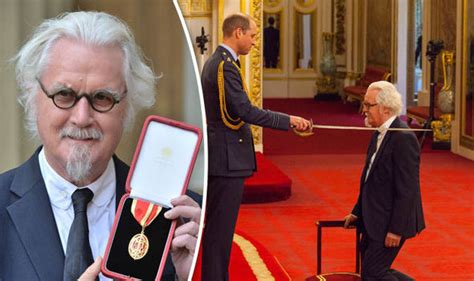 The Big Yin Billy Connolly Becomes Sir Billy At Buckingham Palace