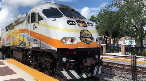 Sunrail Arriving In Kissimmee Youtube