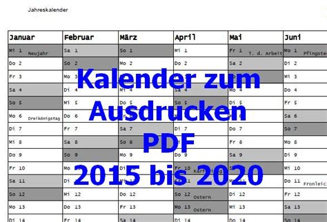 Leerer kalender für den druck januar 2021. Kalender zum Ausdrucken Download | Freeware.de