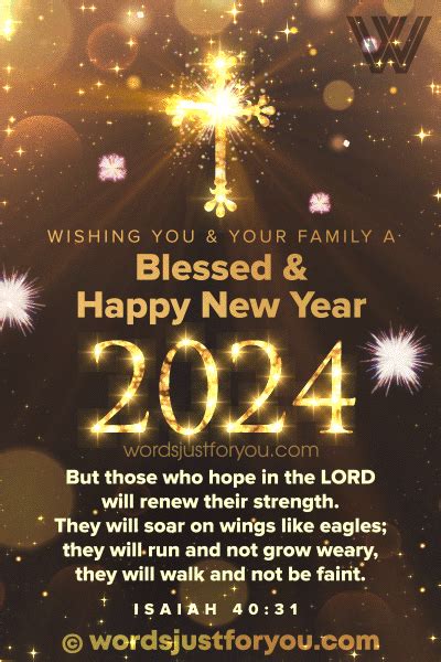2024 Happy New Year Religious  Original