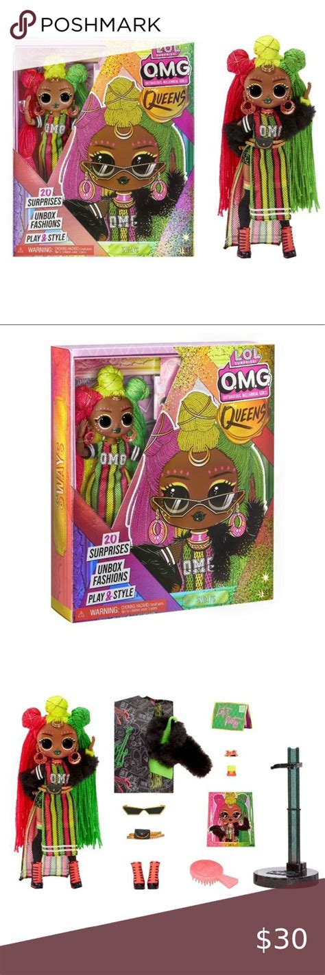 Lol Surprise Omg Queens Sways Fashion Doll And 20 Surprises Outfit
