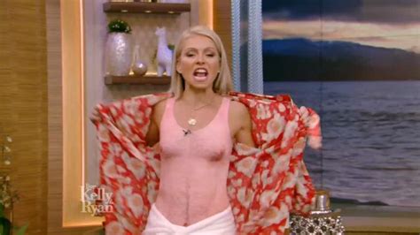 Kelly Ripa Shows Off Her Hairy Dad Bod Bathing Suit Video