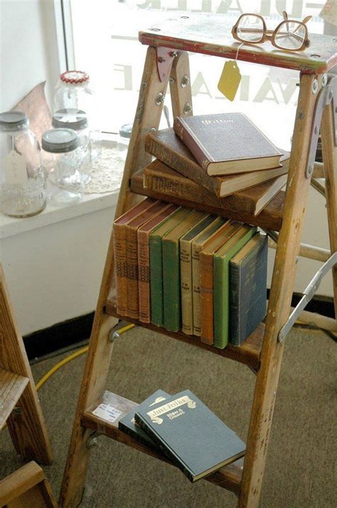 27 Clever Ideas To Use Vintage Ladders At Home Repurposed Ladders
