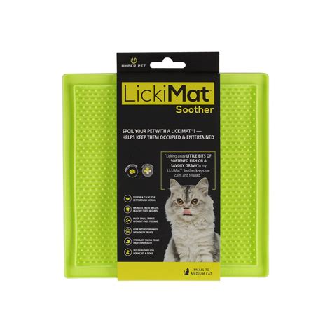 This automatic cat feeder helps fast gobblers like my cat and helps prevent digestion problems in the long run. Hyper Pet LickiMat Slow Feeder Cat Mat (Perfect for Cat ...