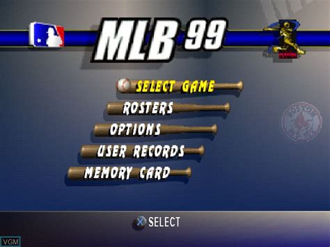 Mlb 99 For Sony Playstation The Video Games Museum